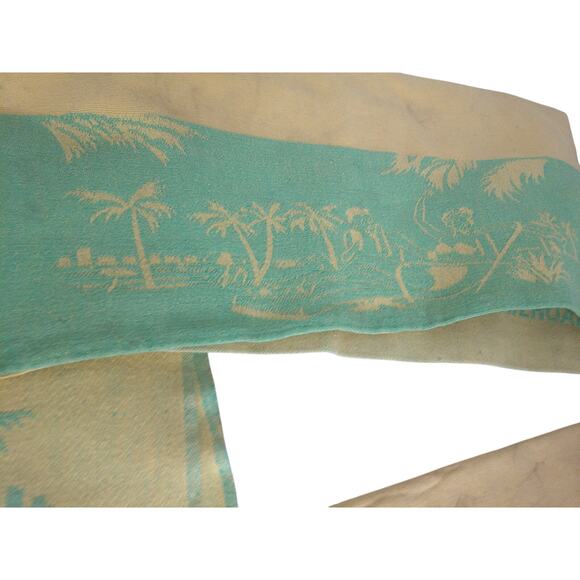 Vintage Seaboard Coastal Railroad Reversible Seatback Headrest Covers Set of 5 - Picture 3 of 9